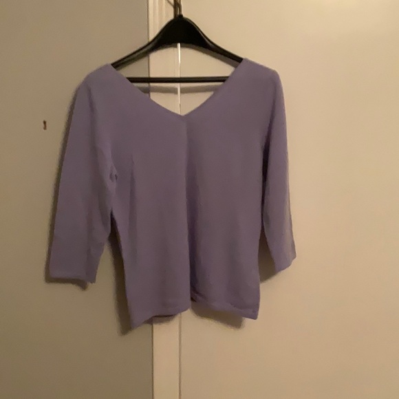 Robins egg blue Cashmere Sweater - Picture 2 of 2